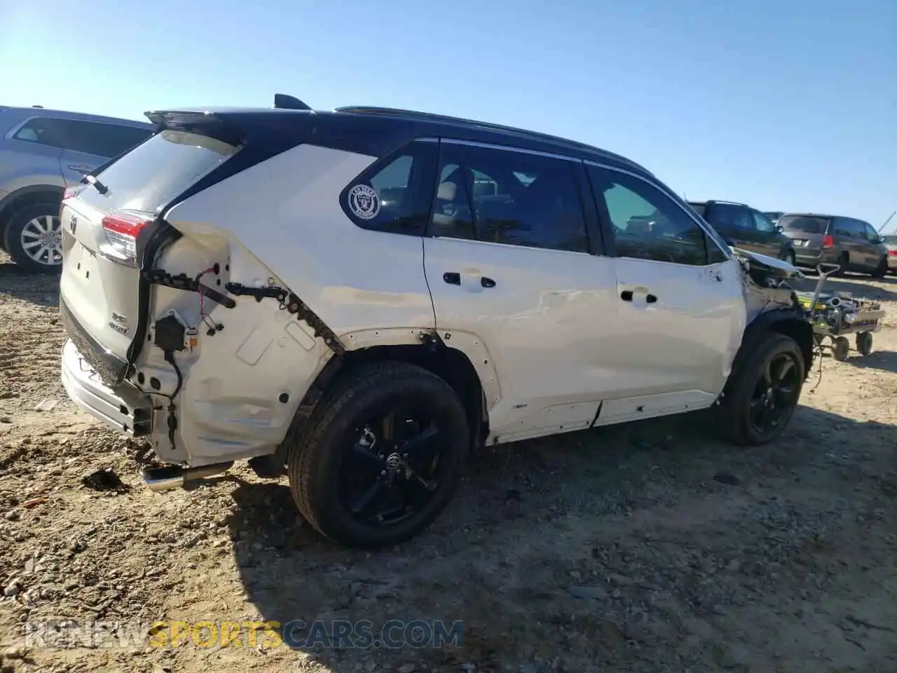 3 Photograph of a damaged car JTME6RFV8MD515984 TOYOTA RAV4 2021