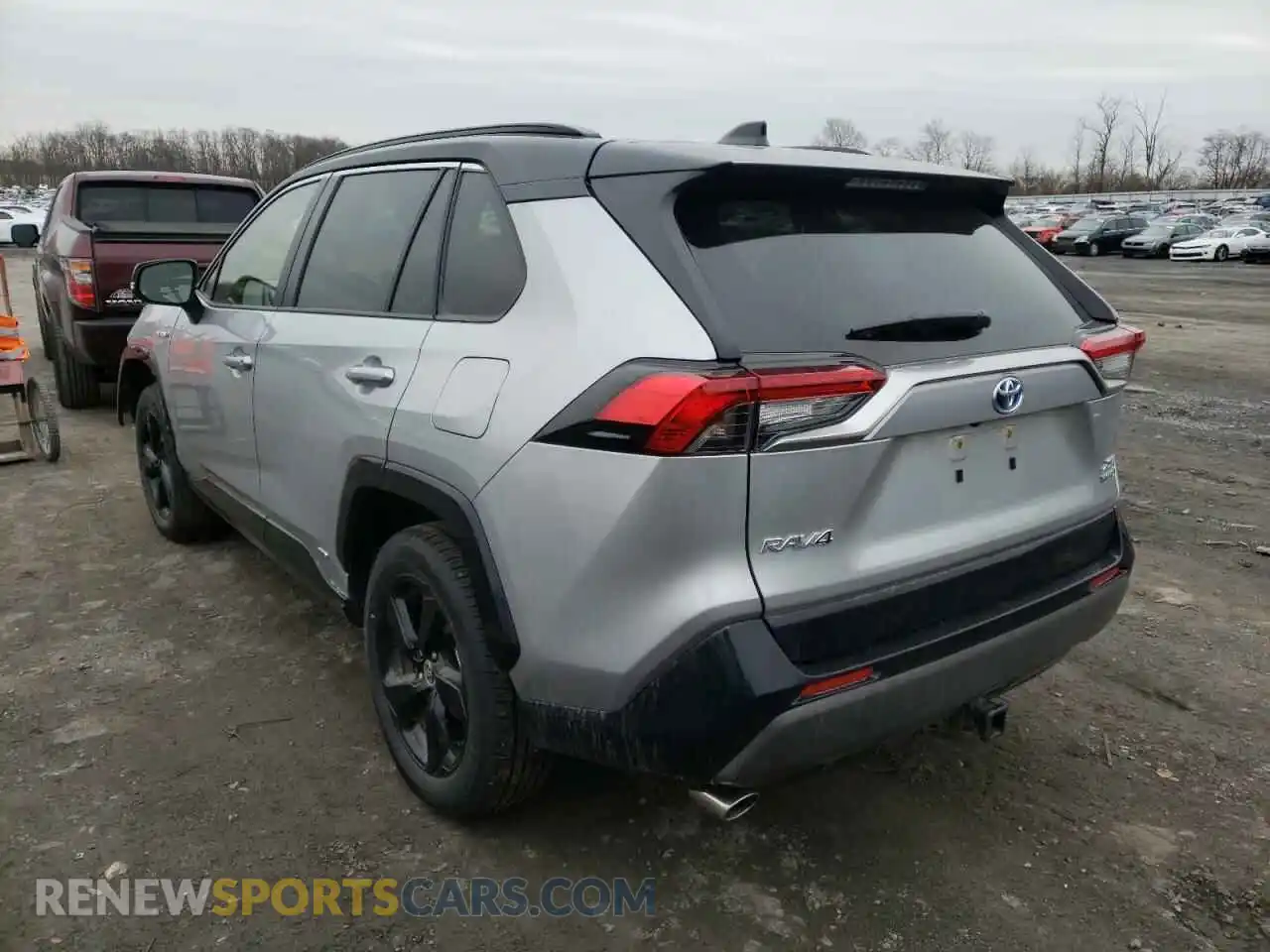 3 Photograph of a damaged car JTME6RFV8MJ012215 TOYOTA RAV4 2021