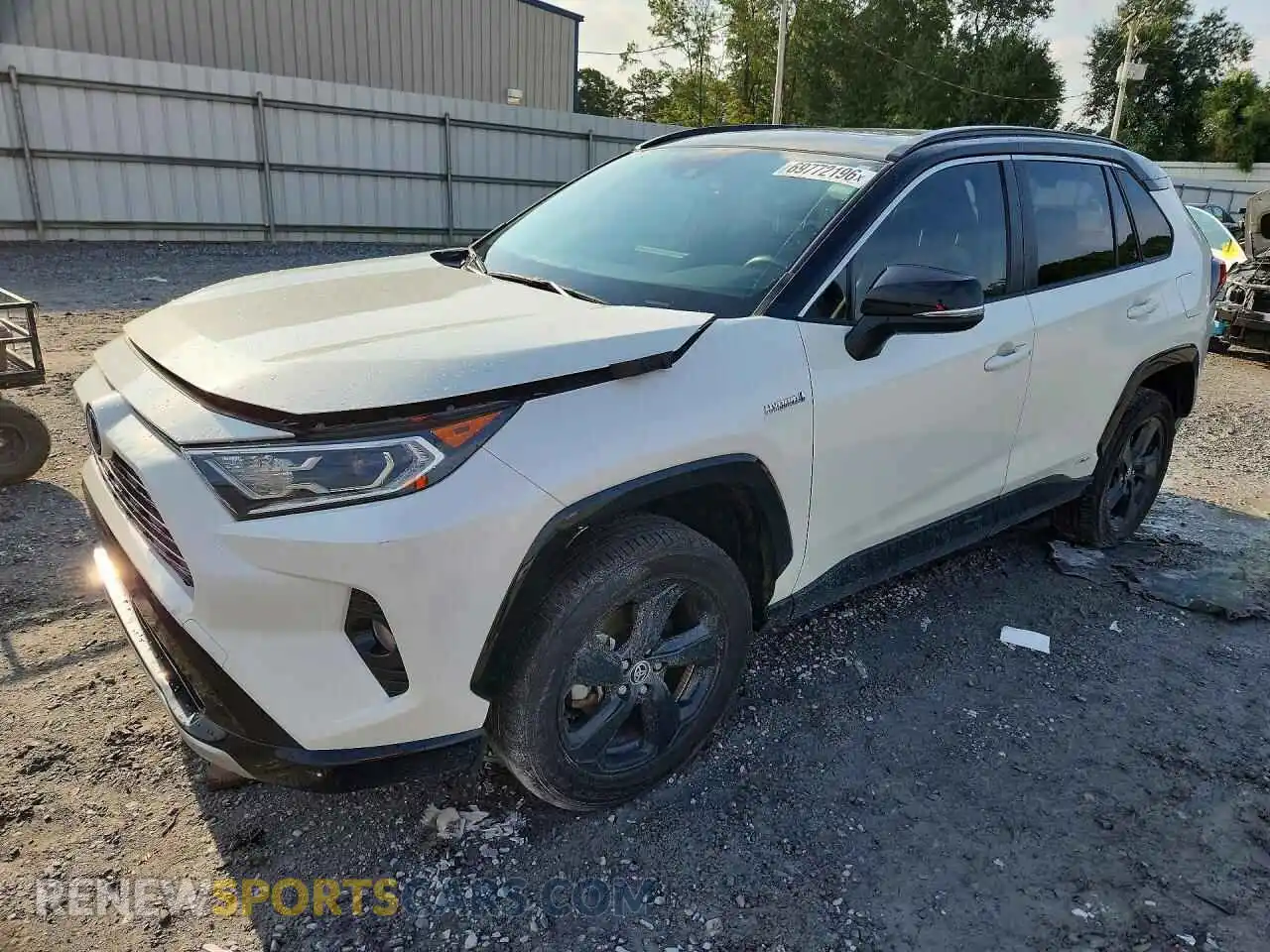 1 fotografías del automóvil dañado JTME6RFVXMD517736 TOYOTA RAV4 2021