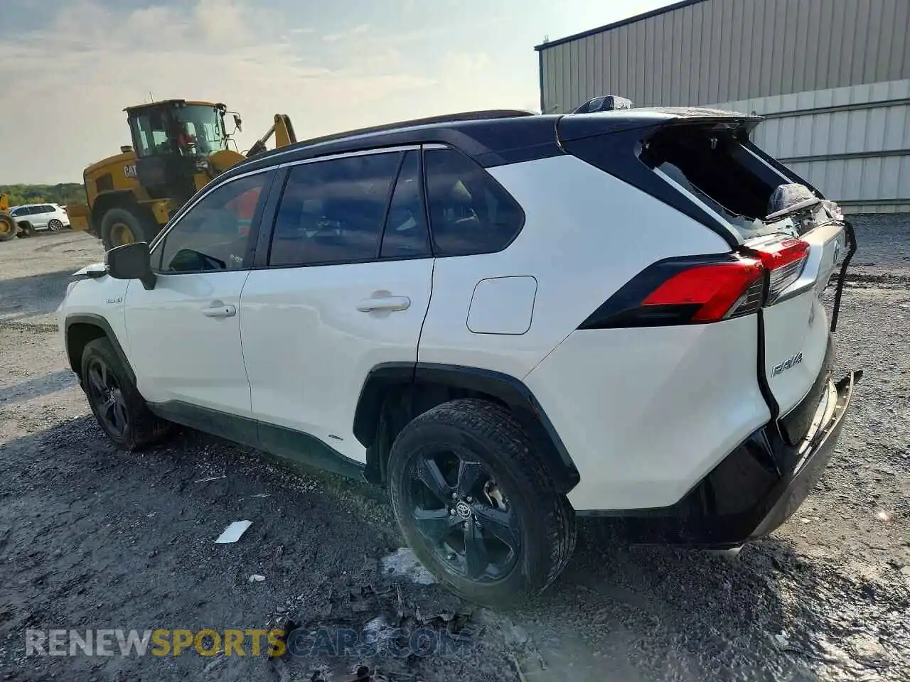 2 fotografías del automóvil dañado JTME6RFVXMD517736 TOYOTA RAV4 2021