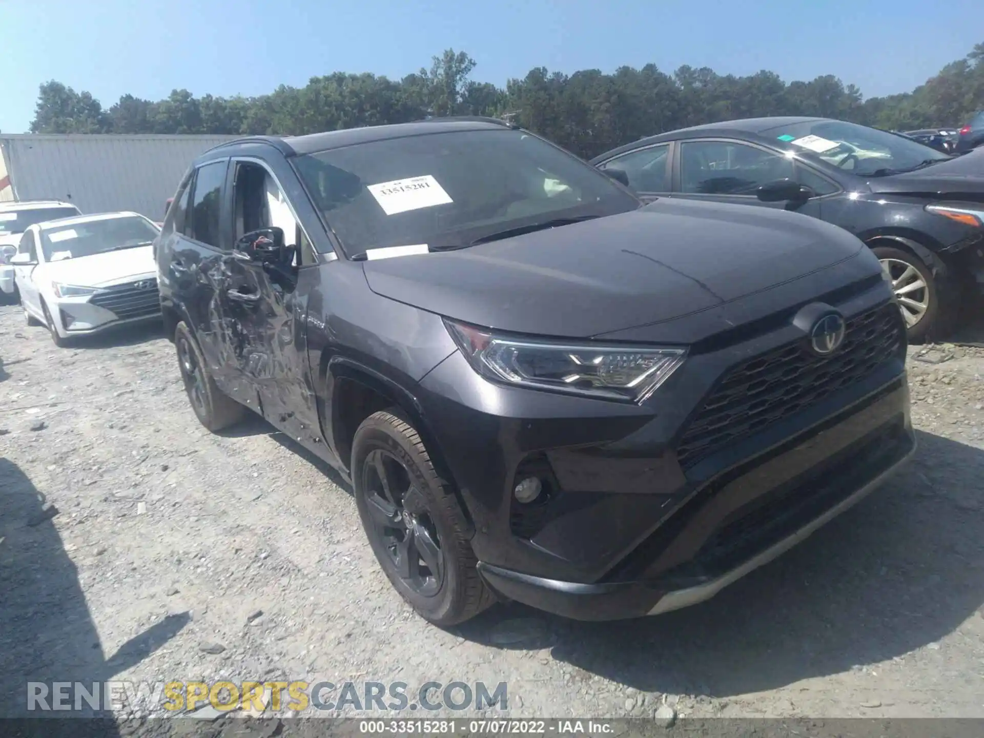 1 fotografías del automóvil dañado JTME6RFVXMJ011759 TOYOTA RAV4 2021