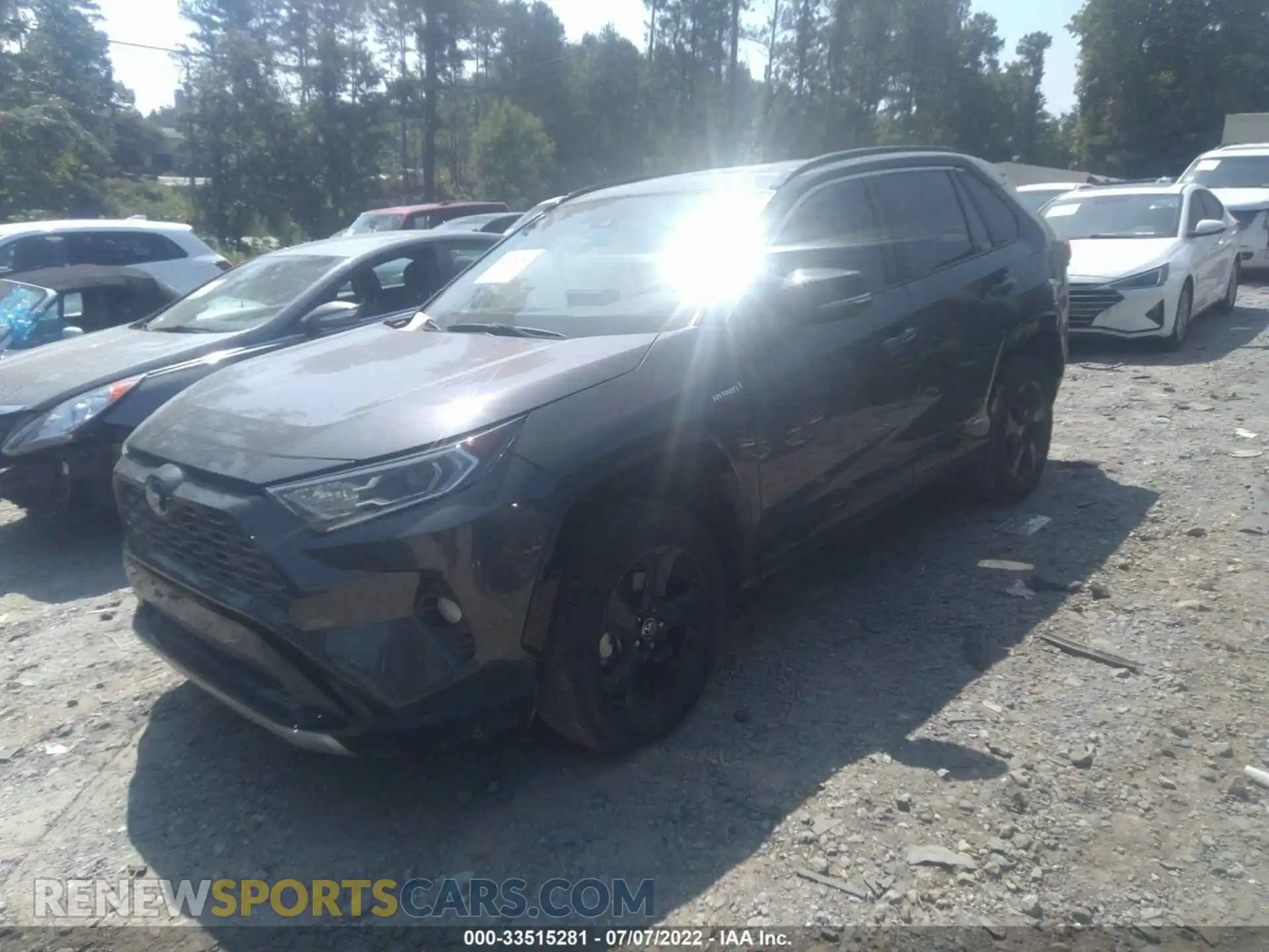 2 fotografías del automóvil dañado JTME6RFVXMJ011759 TOYOTA RAV4 2021