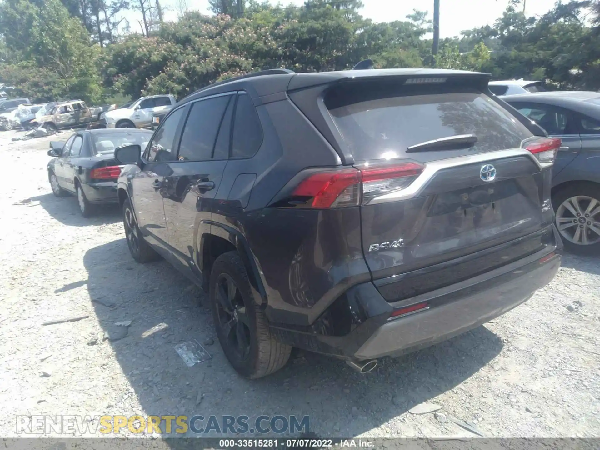 3 fotografías del automóvil dañado JTME6RFVXMJ011759 TOYOTA RAV4 2021