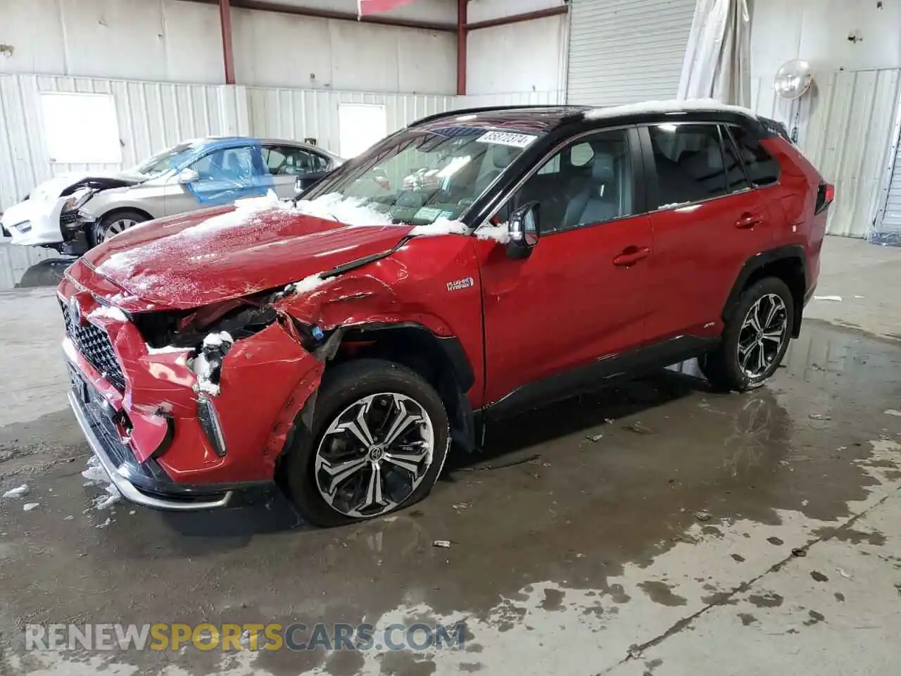 1 Photograph of a damaged car JTMEB3FV0MD049475 TOYOTA RAV4 2021