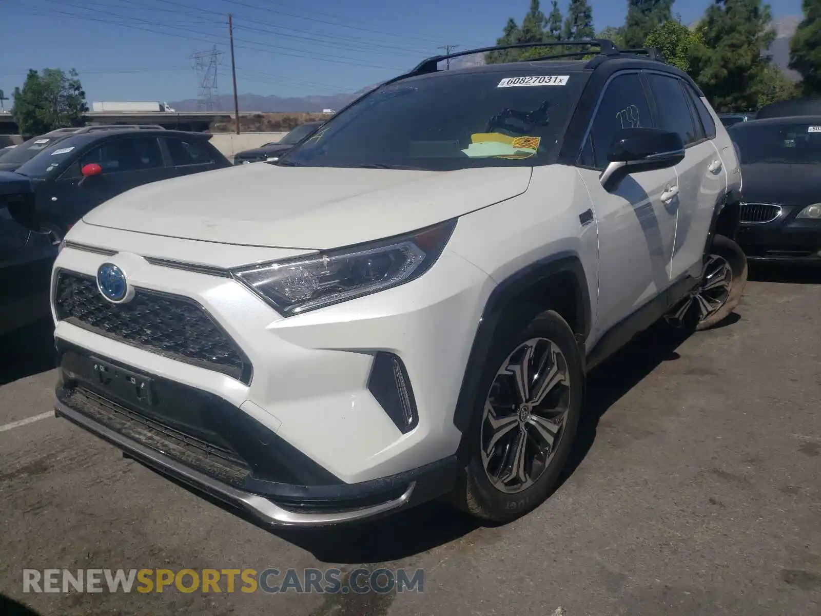 2 Photograph of a damaged car JTMEB3FV0MD051033 TOYOTA RAV4 2021