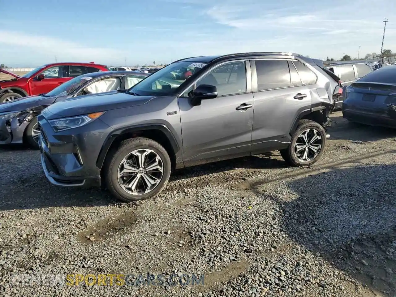 1 Photograph of a damaged car JTMEB3FV1MD028733 TOYOTA RAV4 2021
