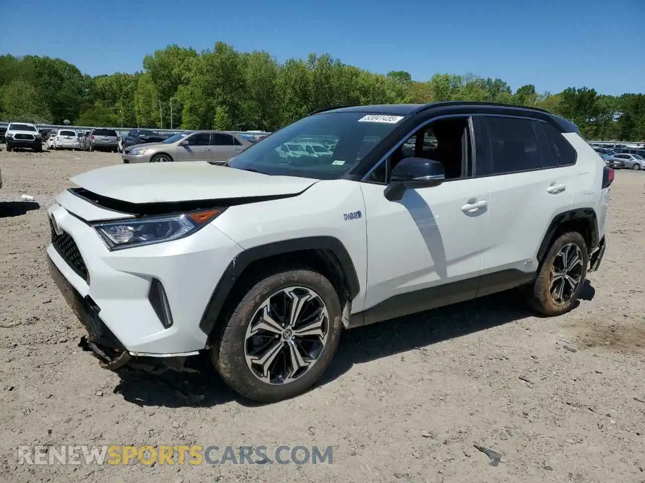 1 Photograph of a damaged car JTMEB3FV1MD042213 TOYOTA RAV4 2021