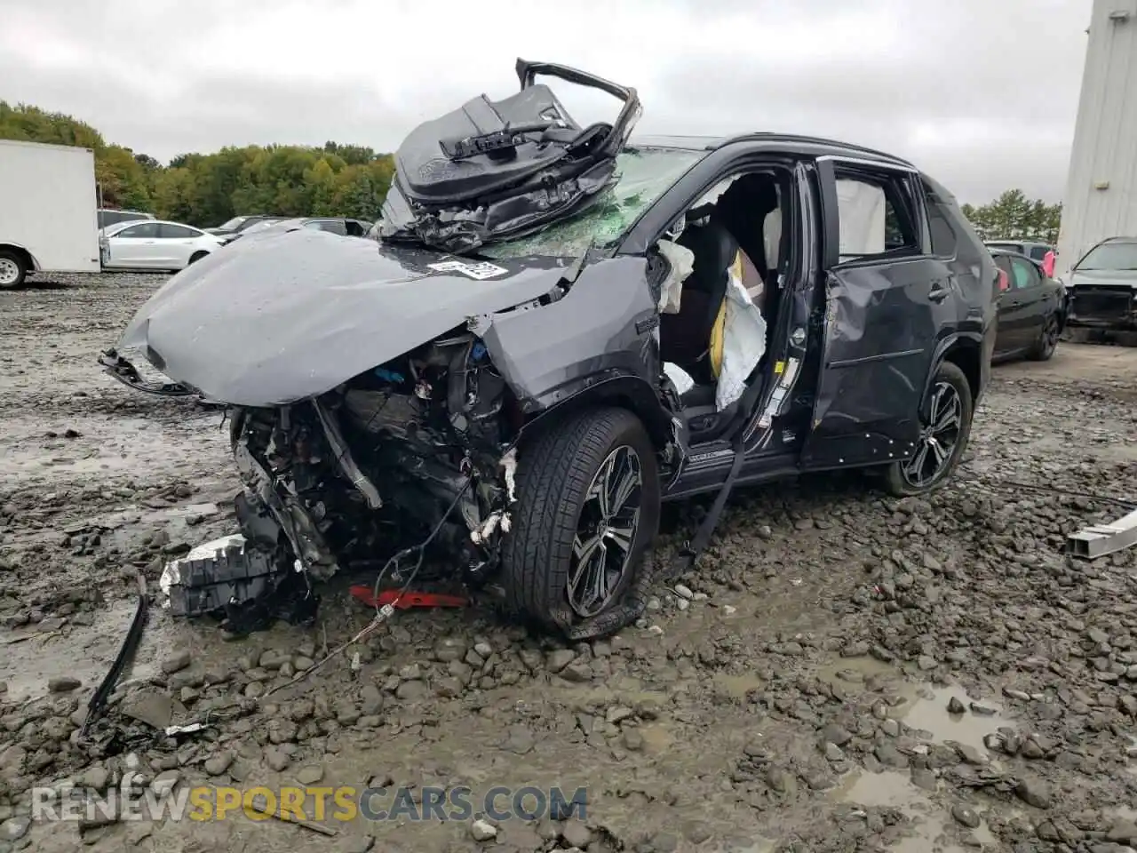 2 Фотография поврежденного автомобиля JTMEB3FV1MD049548 TOYOTA RAV4 2021