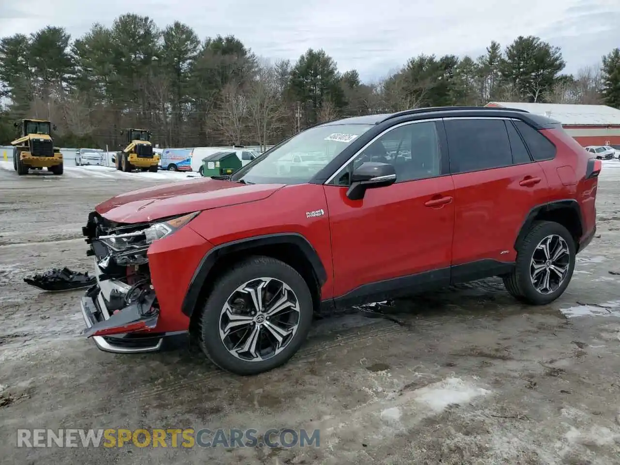 1 Photograph of a damaged car JTMEB3FV2MD052961 TOYOTA RAV4 2021