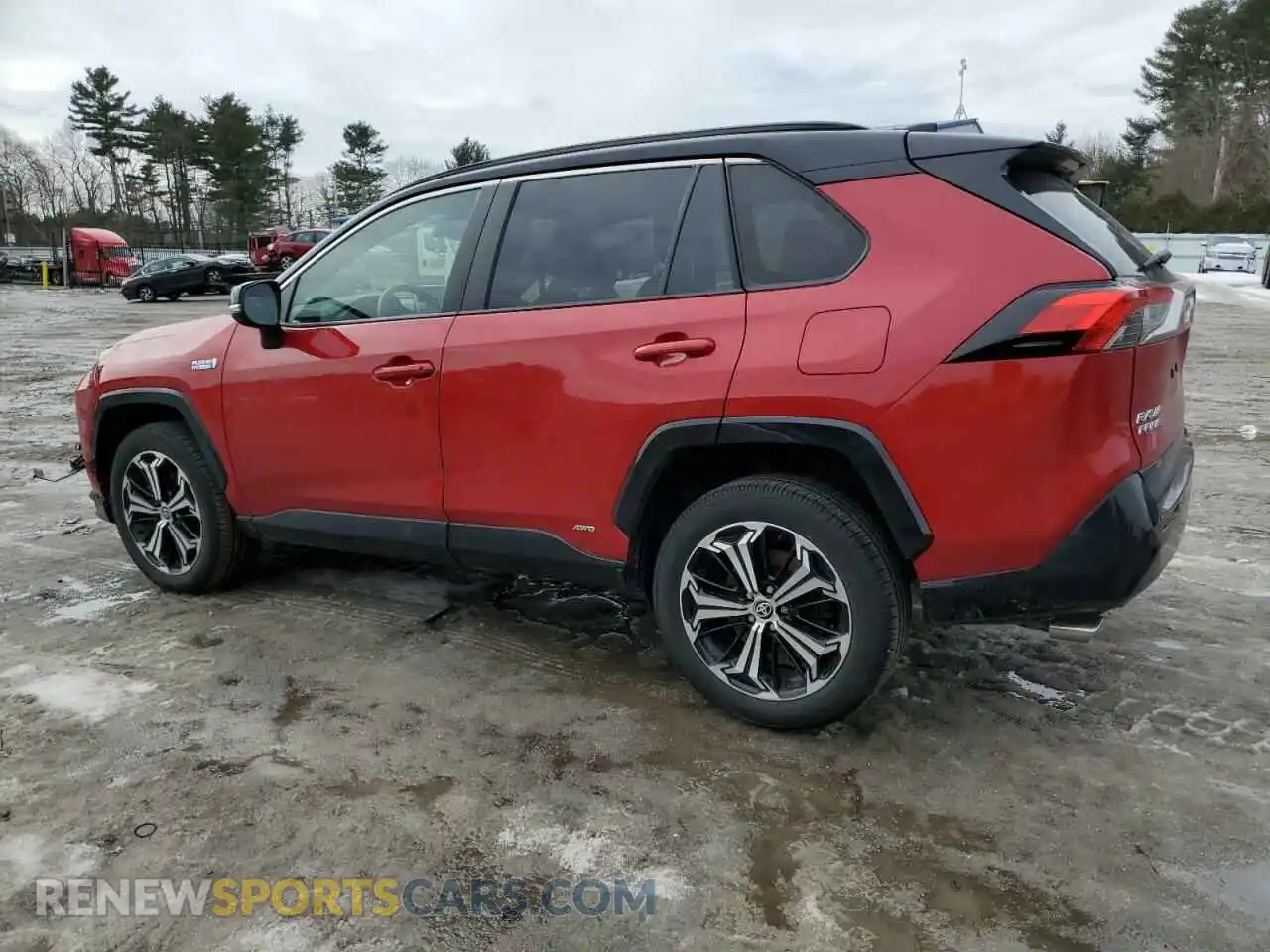 2 Photograph of a damaged car JTMEB3FV2MD052961 TOYOTA RAV4 2021