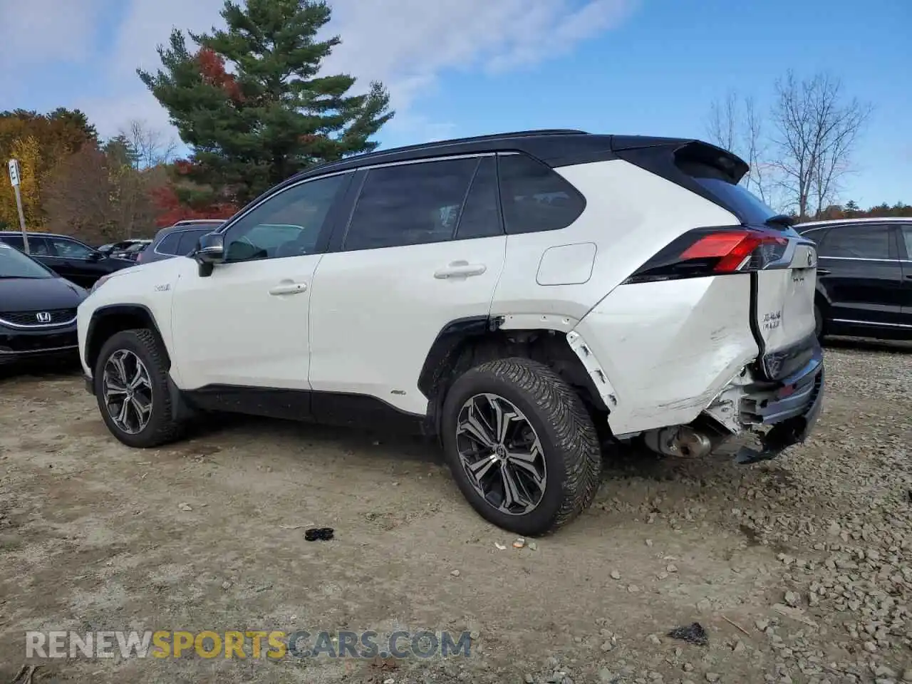 2 Photograph of a damaged car JTMEB3FV3MD036980 TOYOTA RAV4 2021