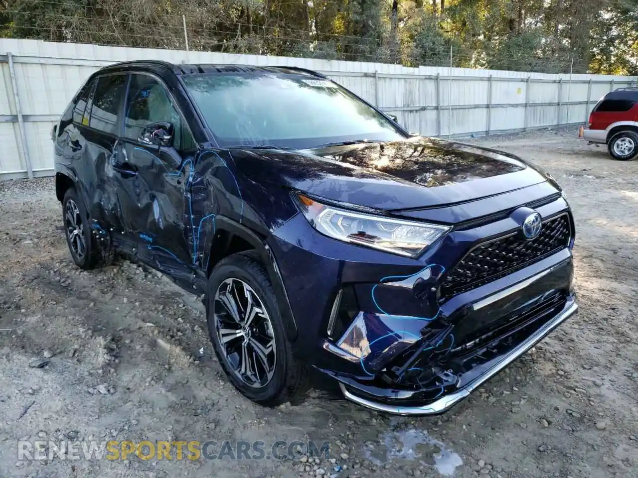 1 Photograph of a damaged car JTMEB3FV3MD059580 TOYOTA RAV4 2021