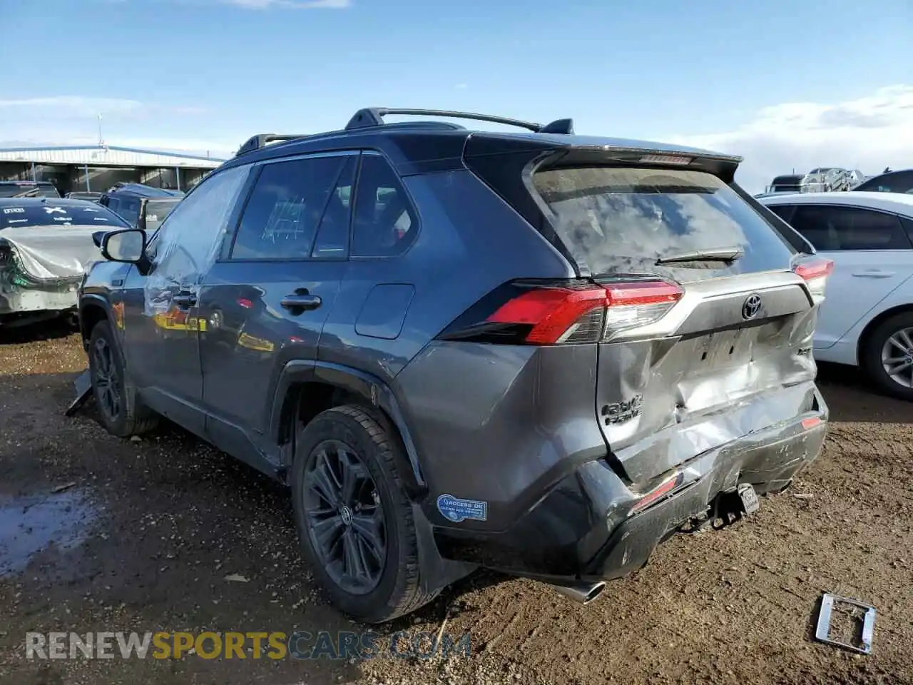 3 fotografías del automóvil dañado JTMEB3FVXMD031887 TOYOTA RAV4 2021