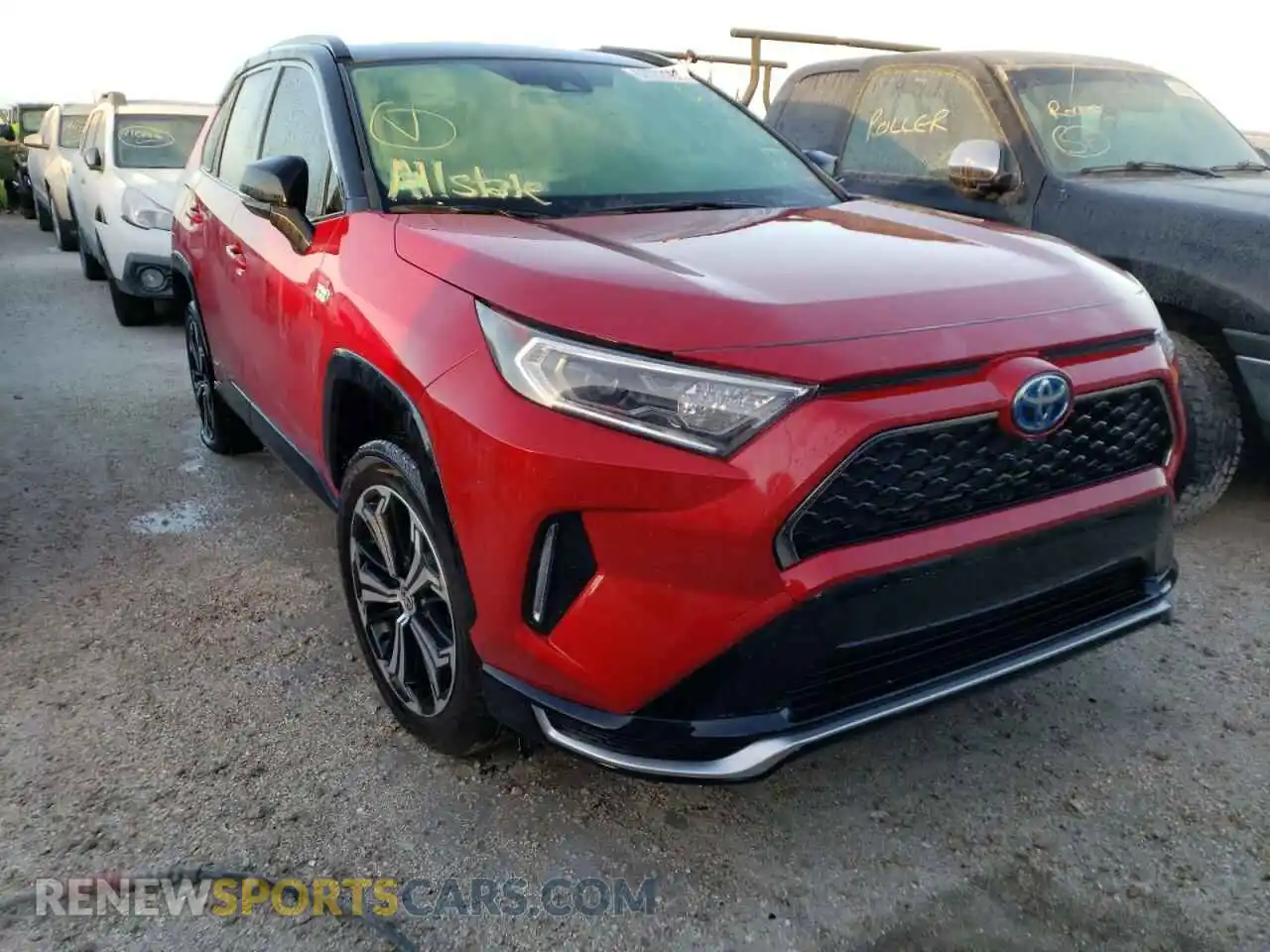 1 Фотография поврежденного автомобиля JTMEB3FVXMD074934 TOYOTA RAV4 2021