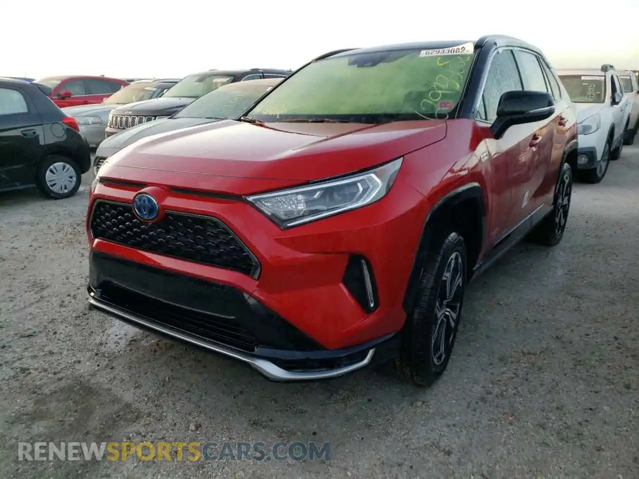 2 Фотография поврежденного автомобиля JTMEB3FVXMD074934 TOYOTA RAV4 2021