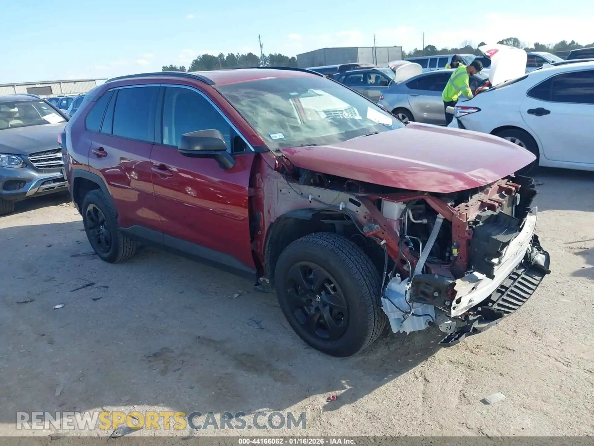 1 Photograph of a damaged car JTMF1RFV0MD079859 TOYOTA RAV4 2021