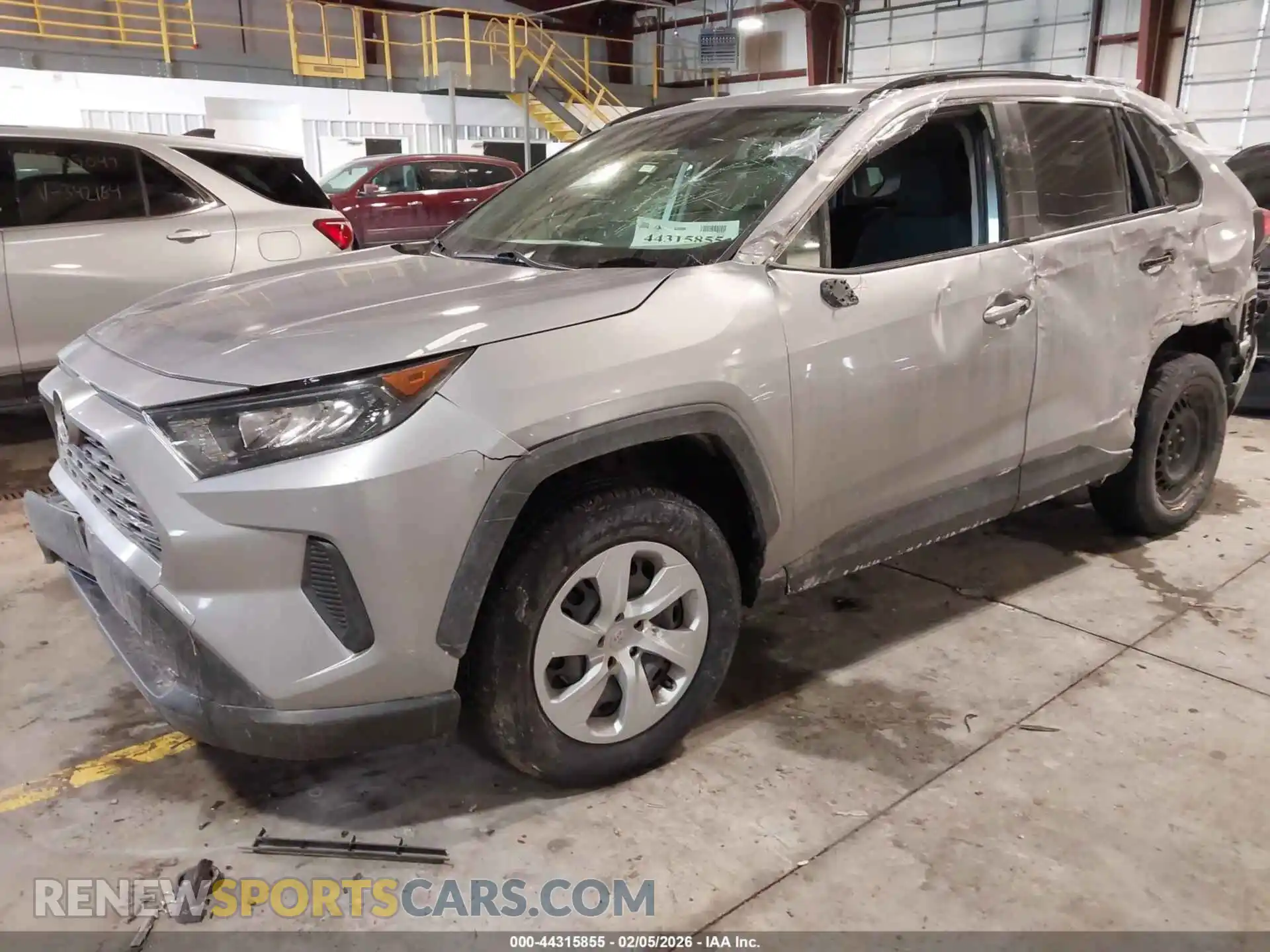 2 Photograph of a damaged car JTMF1RFV1MD078669 TOYOTA RAV4 2021