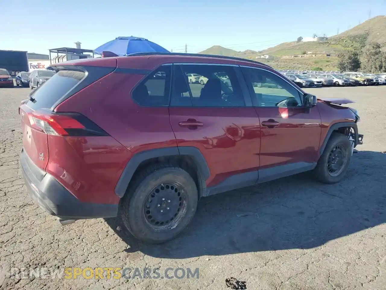 3 Photograph of a damaged car JTMF1RFV4MD072705 TOYOTA RAV4 2021