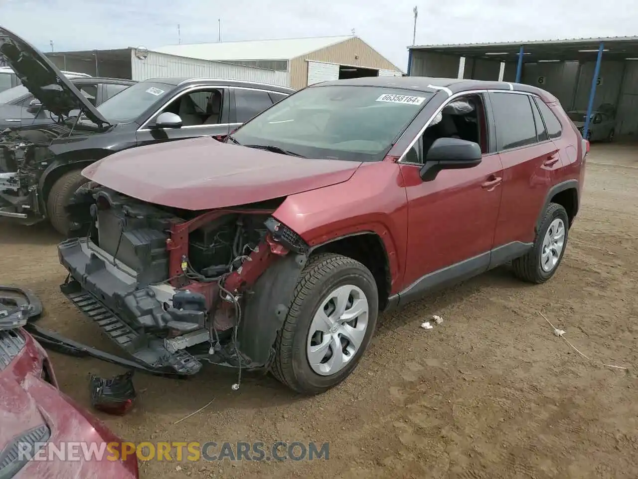 1 Photograph of a damaged car JTMF1RFV5MD071708 TOYOTA RAV4 2021