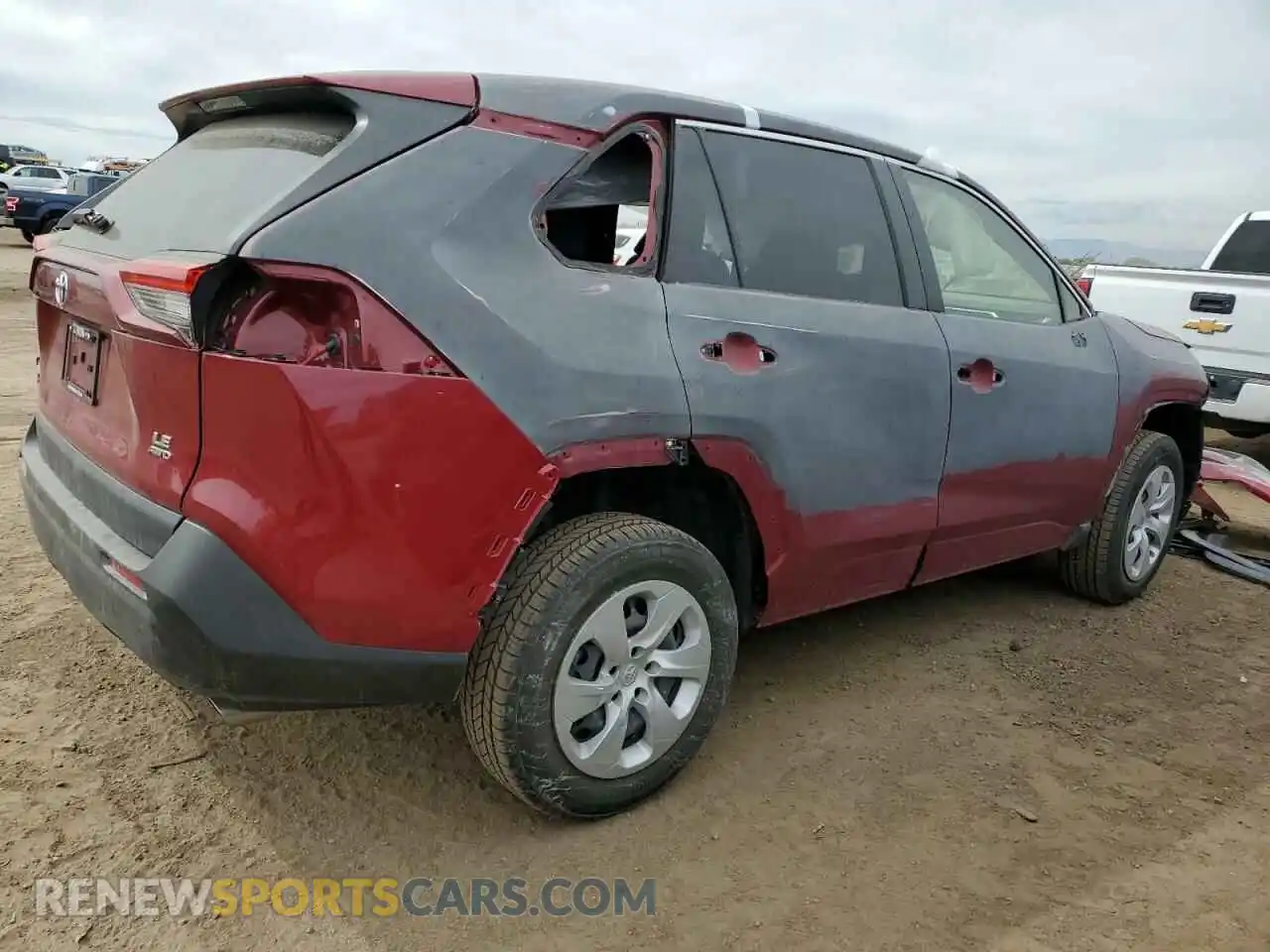 3 Photograph of a damaged car JTMF1RFV5MD071708 TOYOTA RAV4 2021