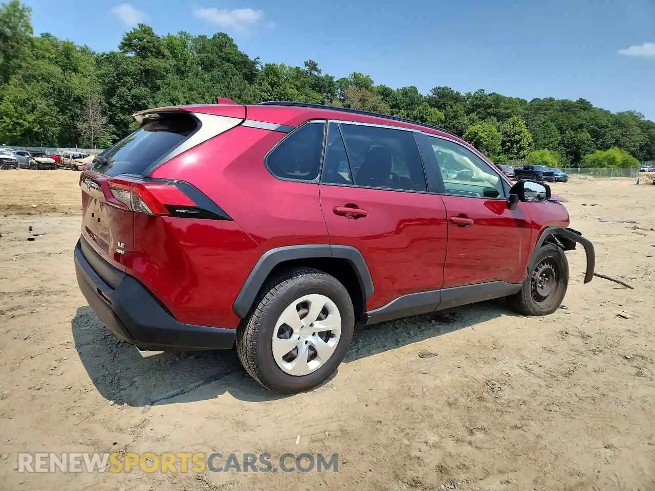 3 Photograph of a damaged car JTMF1RFV6MD078697 TOYOTA RAV4 2021