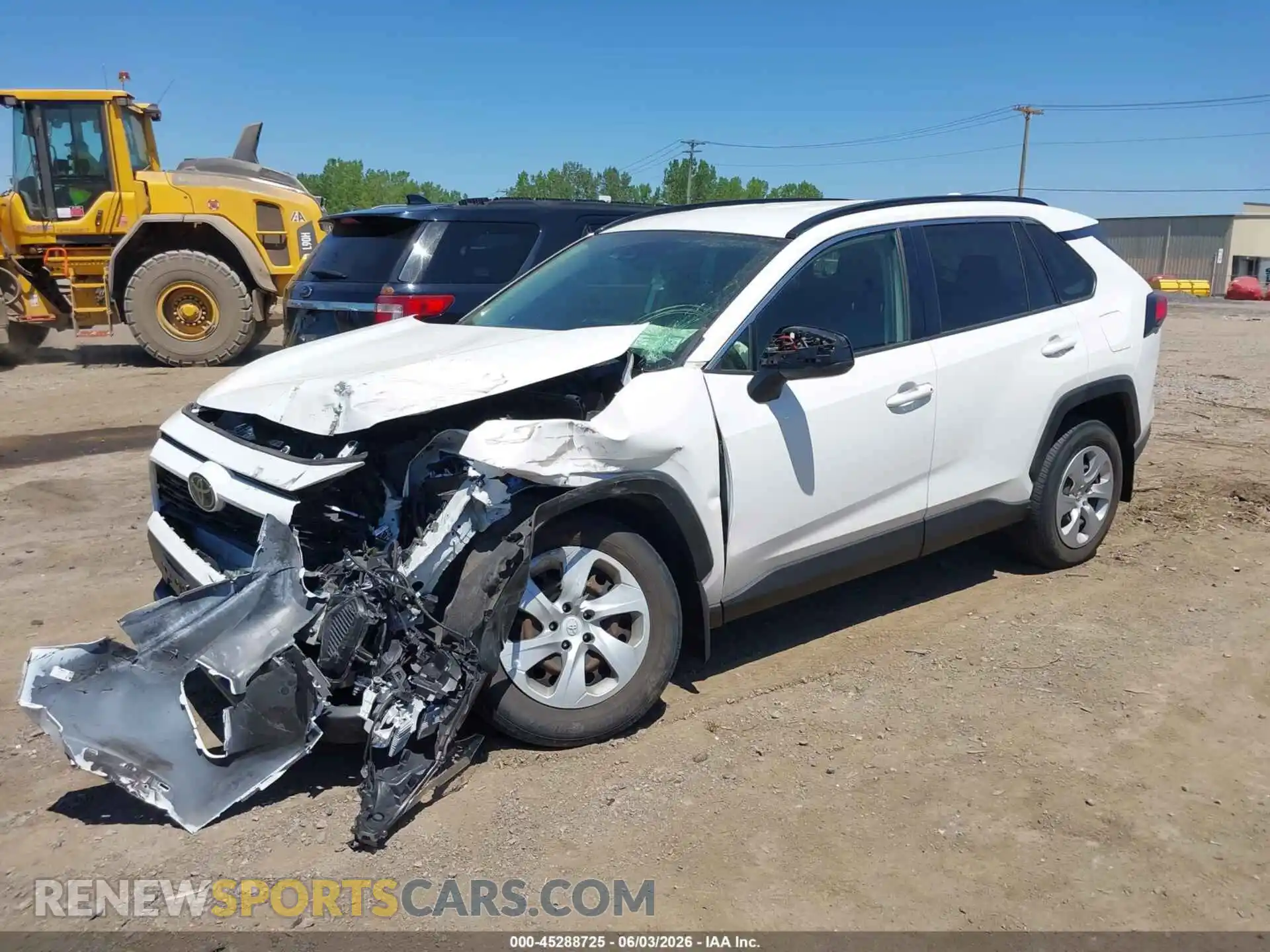 2 Photograph of a damaged car JTMF1RFV9MD069203 TOYOTA RAV4 2021
