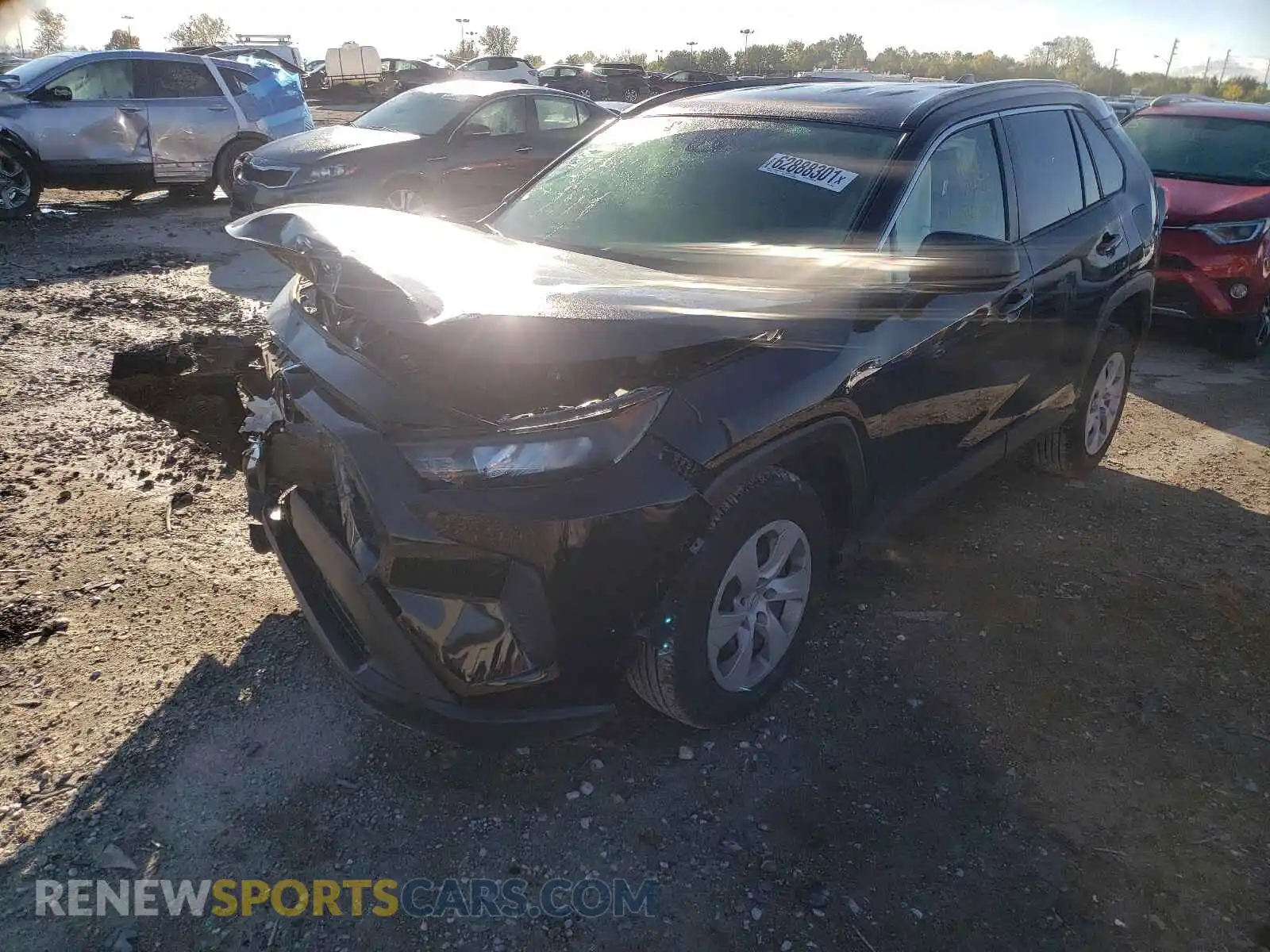 2 Photograph of a damaged car JTMF1RFV9MD072442 TOYOTA RAV4 2021