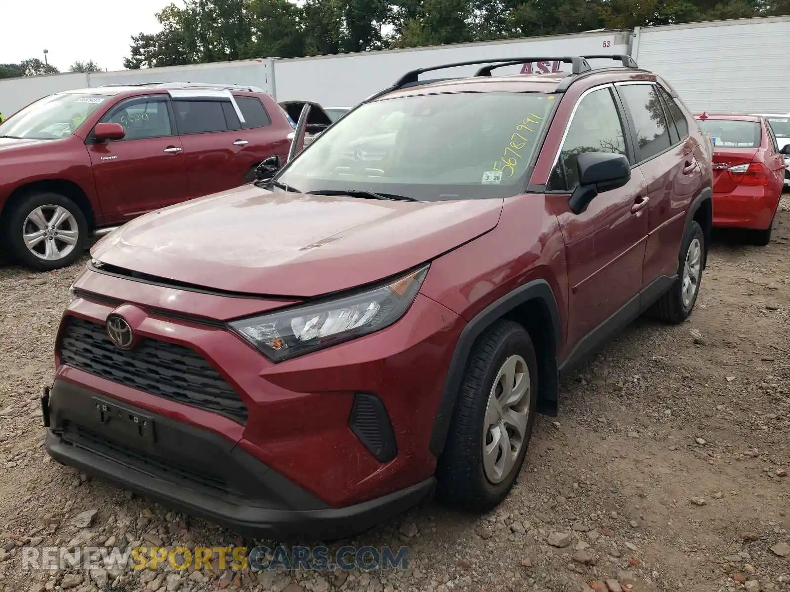 2 Photograph of a damaged car JTMF1RFV9MD078970 TOYOTA RAV4 2021