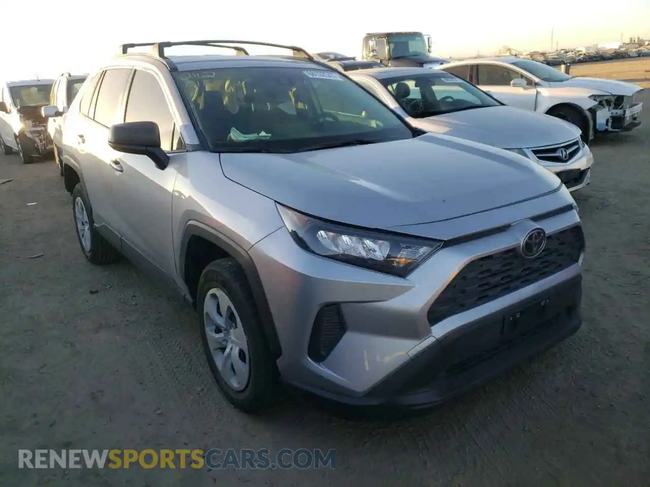 1 Photograph of a damaged car JTMF1RFVXMD069744 TOYOTA RAV4 2021