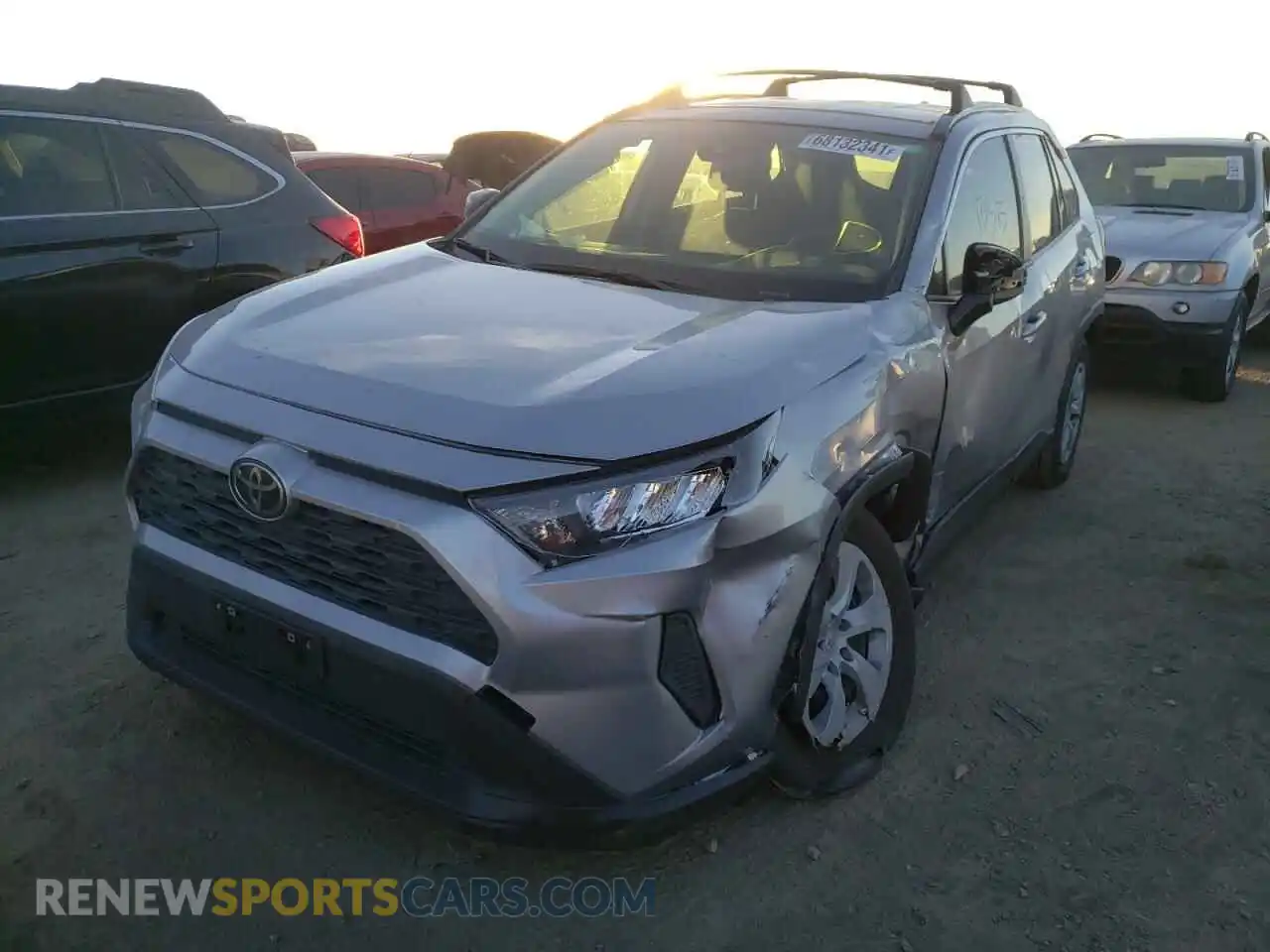 2 Photograph of a damaged car JTMF1RFVXMD069744 TOYOTA RAV4 2021