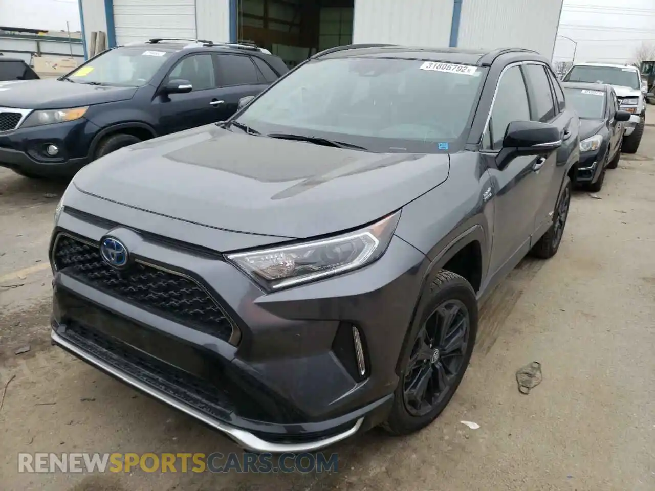 2 Photograph of a damaged car JTMFB3FV2MD007006 TOYOTA RAV4 2021