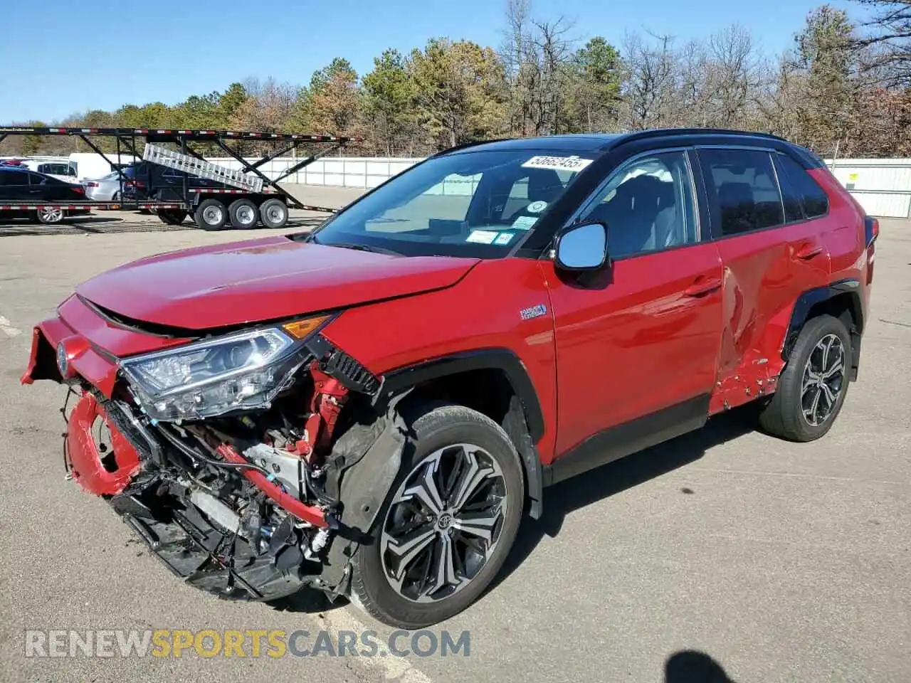 1 Photograph of a damaged car JTMFB3FV2MD042371 TOYOTA RAV4 2021