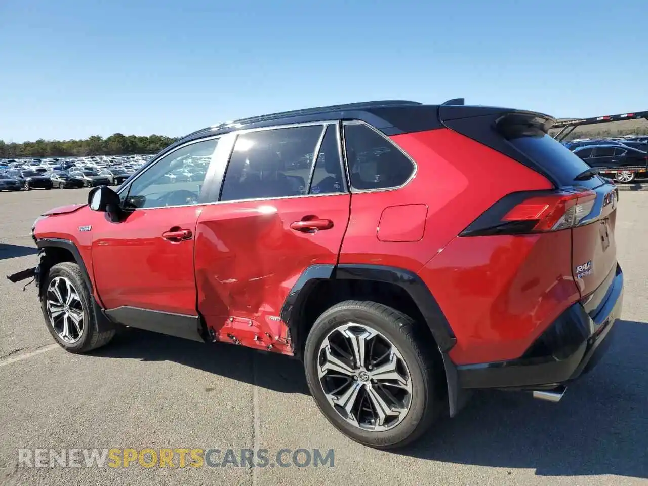 2 Photograph of a damaged car JTMFB3FV2MD042371 TOYOTA RAV4 2021