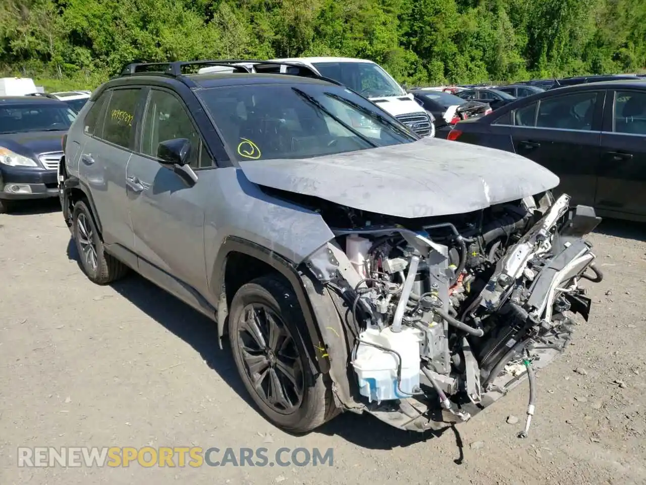 1 Фотография поврежденного автомобиля JTMFB3FV5MD008408 TOYOTA RAV4 2021