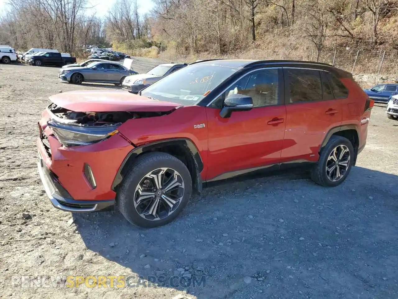 1 Photograph of a damaged car JTMFB3FV6MD052420 TOYOTA RAV4 2021