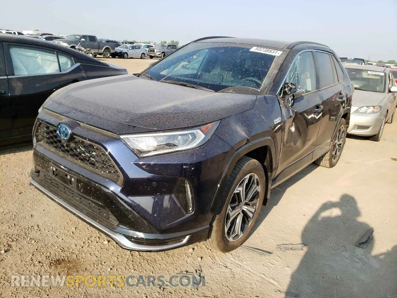 2 Photograph of a damaged car JTMFB3FV7MD012900 TOYOTA RAV4 2021