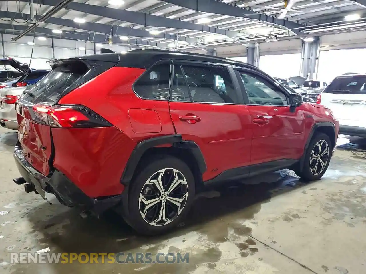 3 fotografías del automóvil dañado JTMFB3FV8MD034582 TOYOTA RAV4 2021