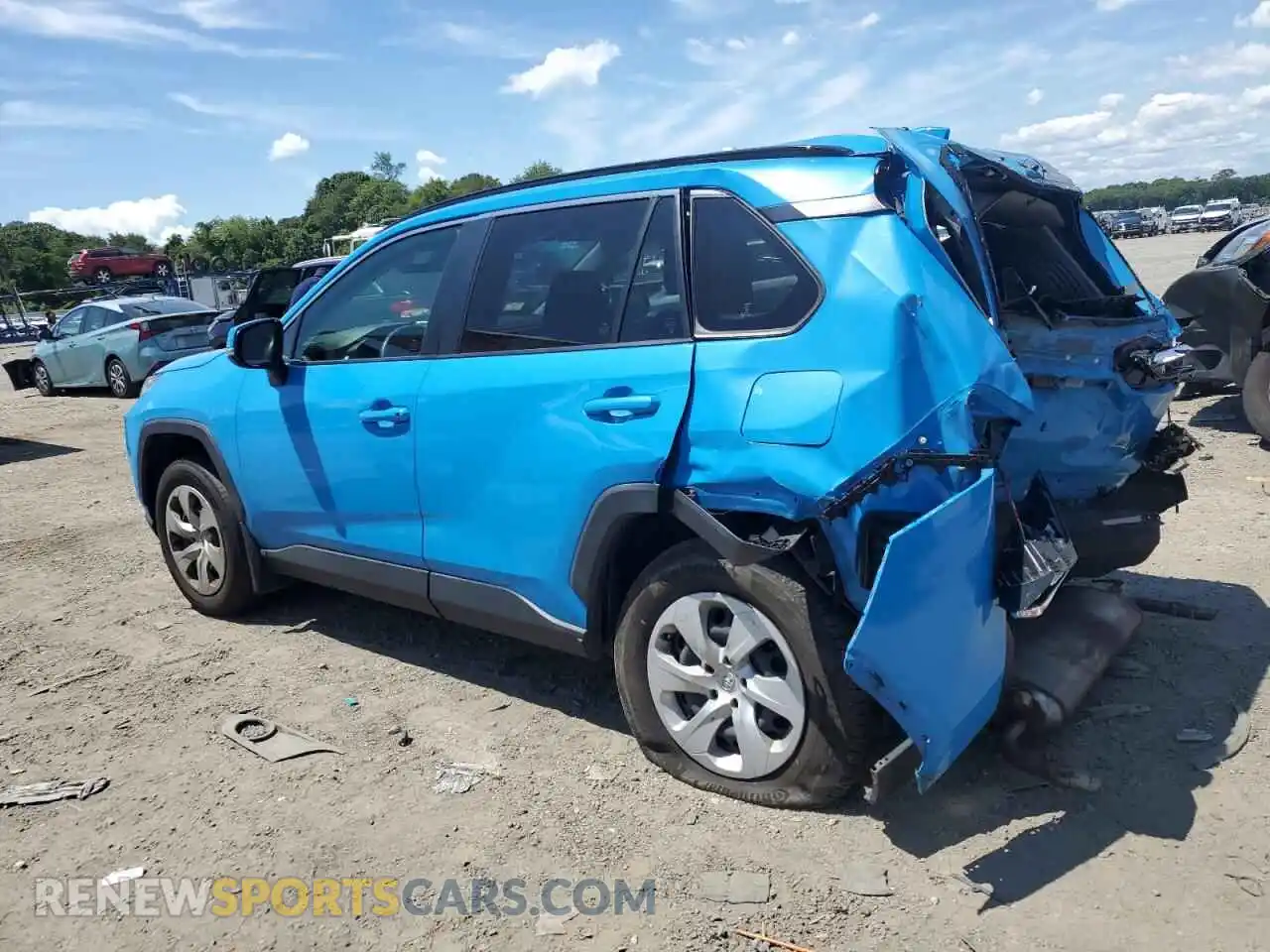 2 Photograph of a damaged car JTMG1RFV3MD070707 TOYOTA RAV4 2021