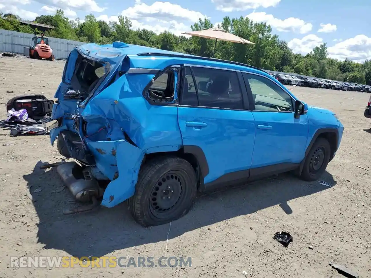 3 Photograph of a damaged car JTMG1RFV3MD070707 TOYOTA RAV4 2021