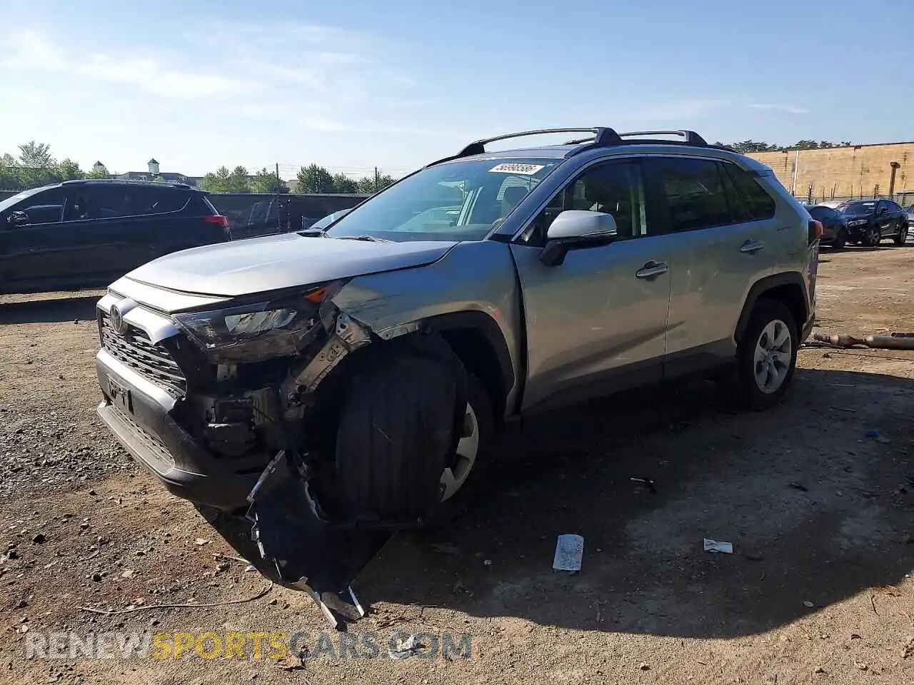 1 Photograph of a damaged car JTMG1RFV6MD070779 TOYOTA RAV4 2021