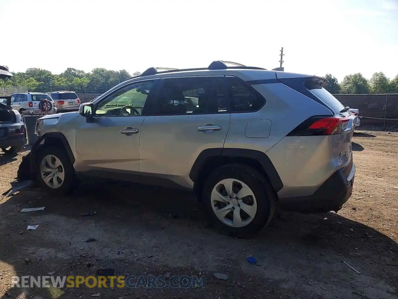 2 Photograph of a damaged car JTMG1RFV6MD070779 TOYOTA RAV4 2021