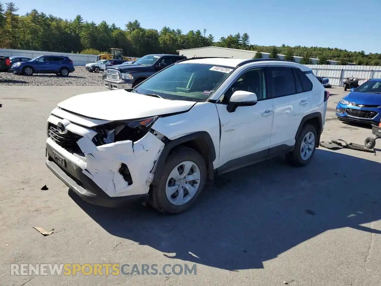 1 Photograph of a damaged car JTMG1RFV8MD070864 TOYOTA RAV4 2021