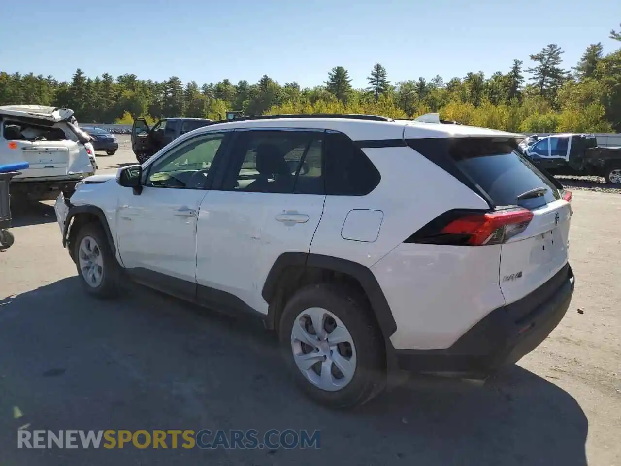 2 Photograph of a damaged car JTMG1RFV8MD070864 TOYOTA RAV4 2021