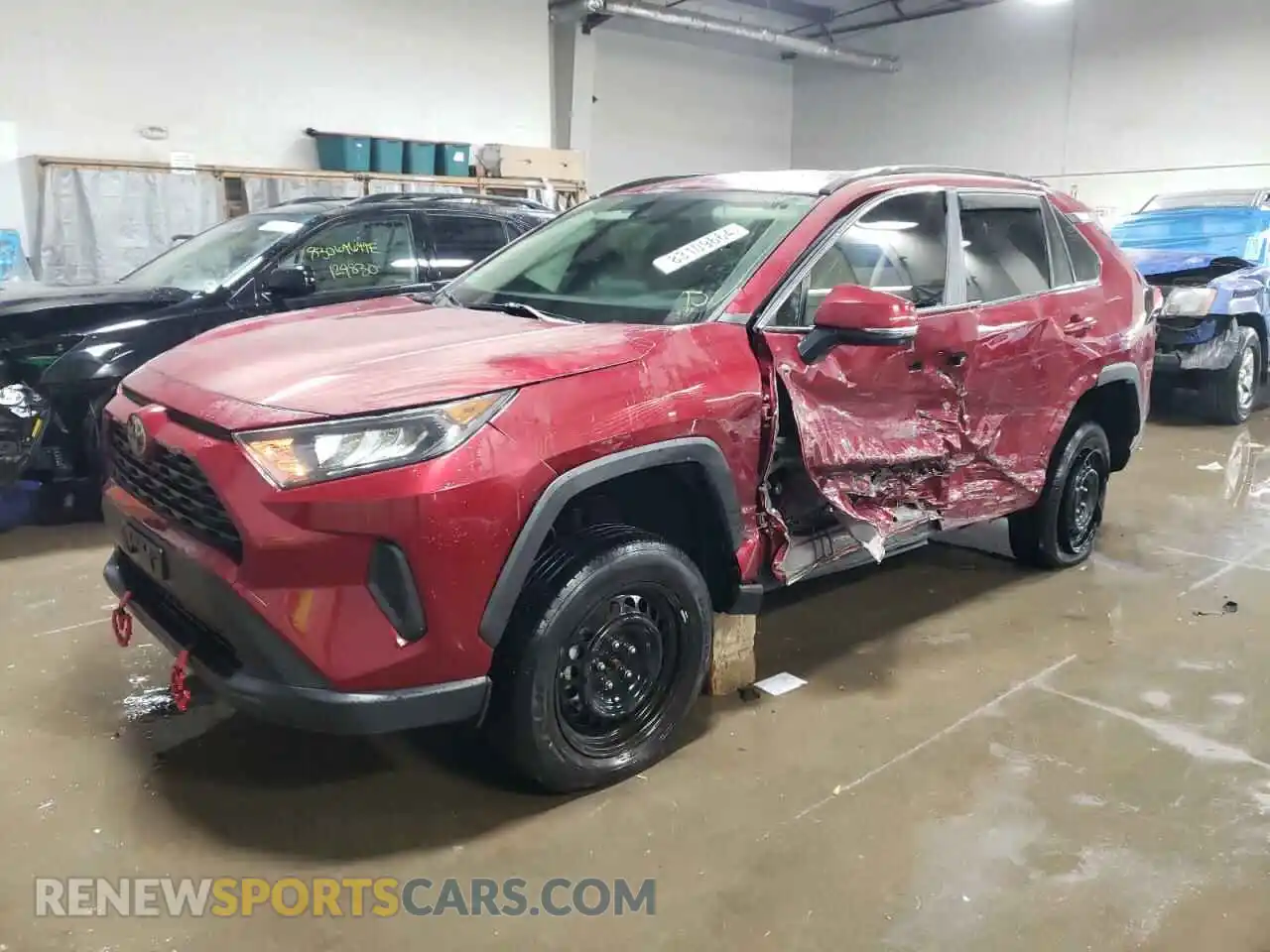 1 Photograph of a damaged car JTMG1RFV8MD071996 TOYOTA RAV4 2021