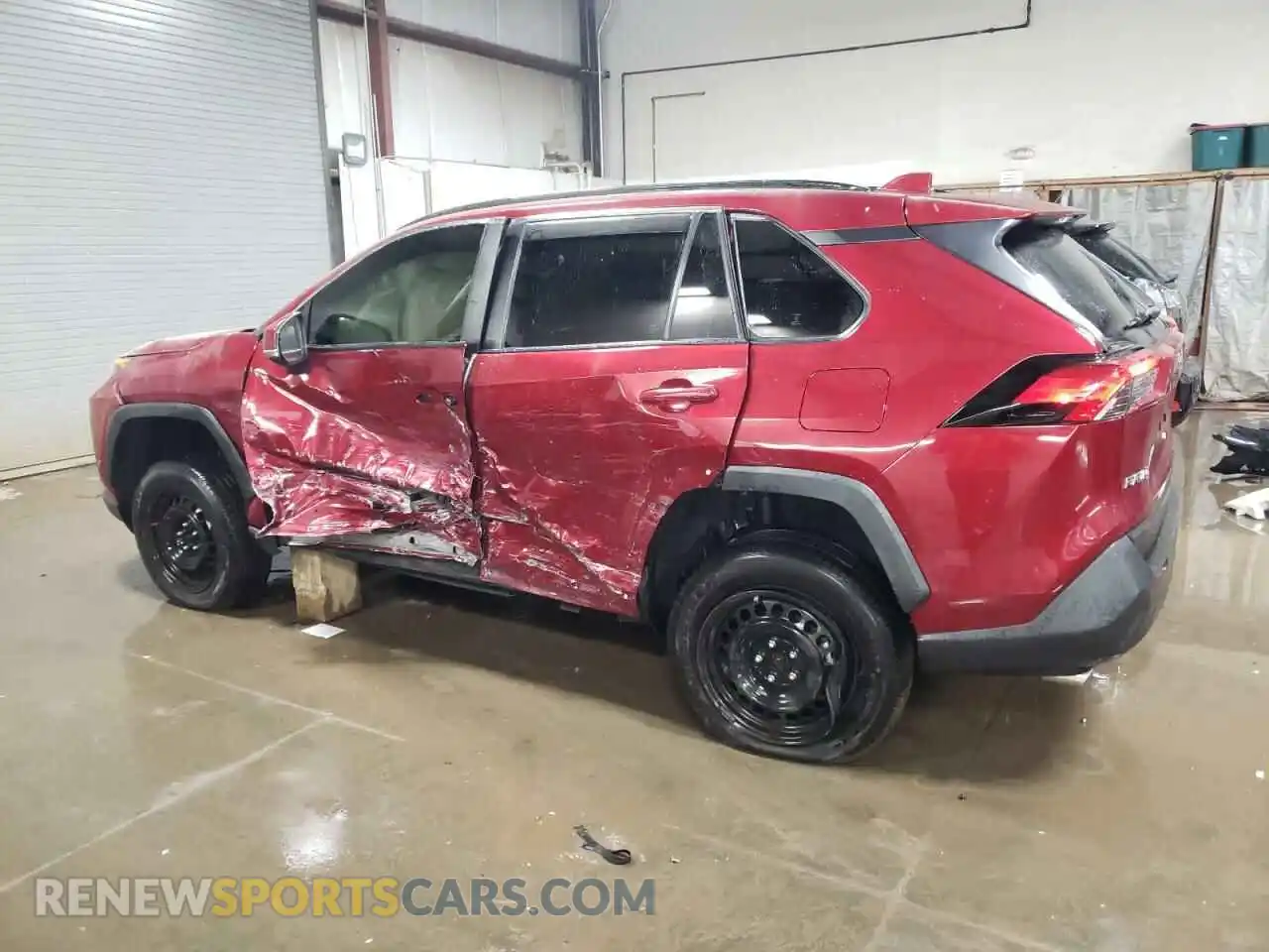 2 Photograph of a damaged car JTMG1RFV8MD071996 TOYOTA RAV4 2021