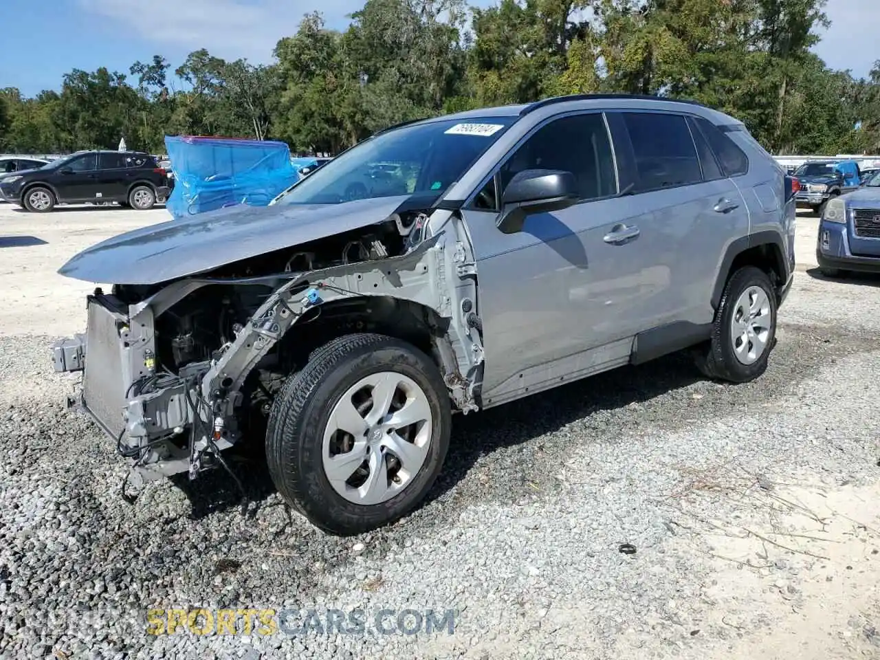 1 Photograph of a damaged car JTMH1RFV1MD061265 TOYOTA RAV4 2021