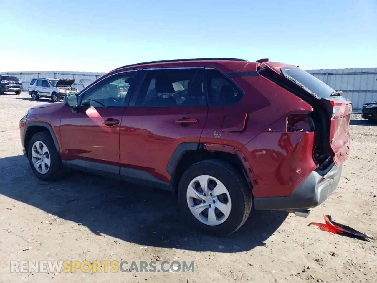 2 Photograph of a damaged car JTMH1RFV2MD063350 TOYOTA RAV4 2021