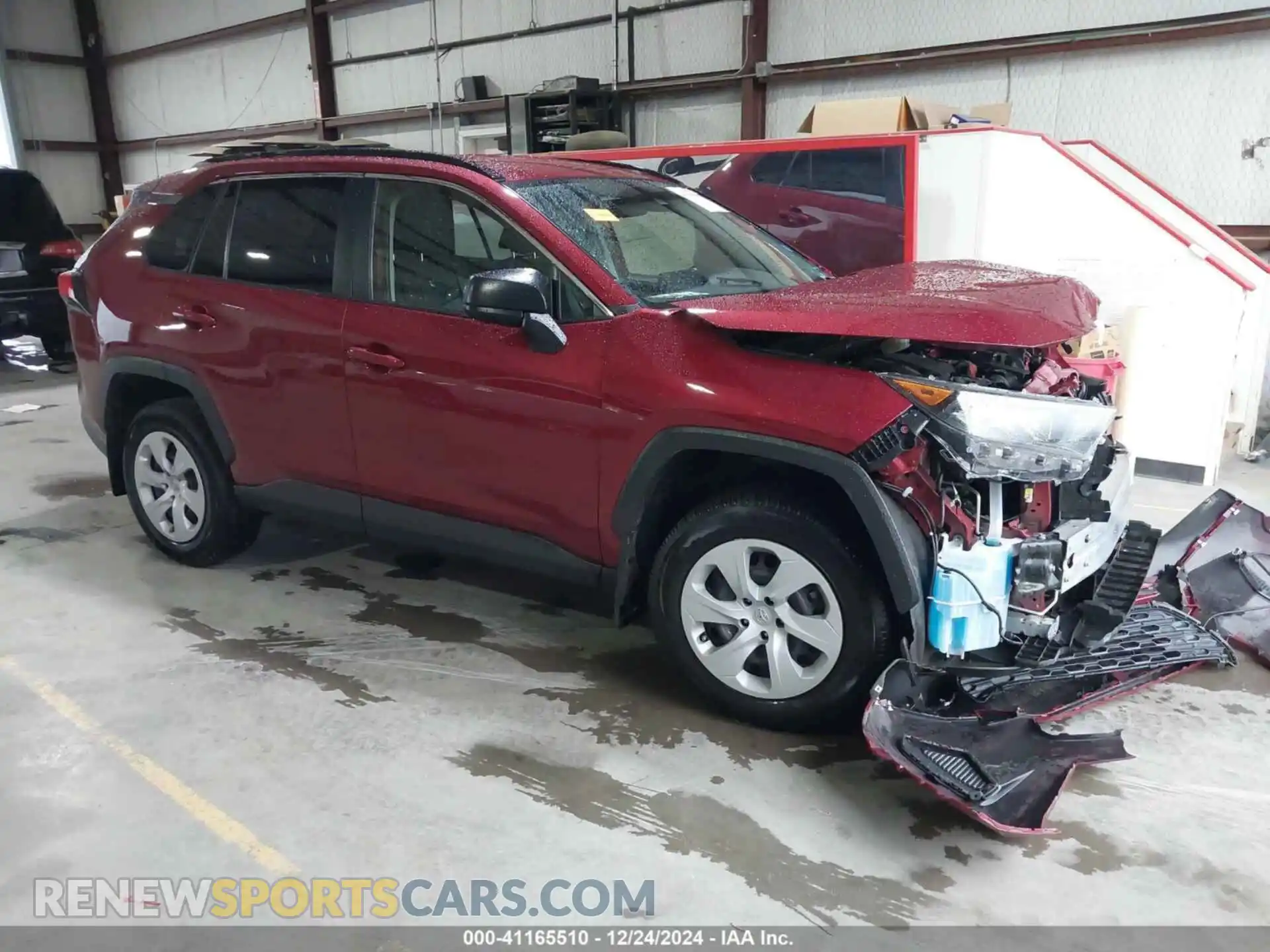 1 Photograph of a damaged car JTMH1RFV2MD068337 TOYOTA RAV4 2021