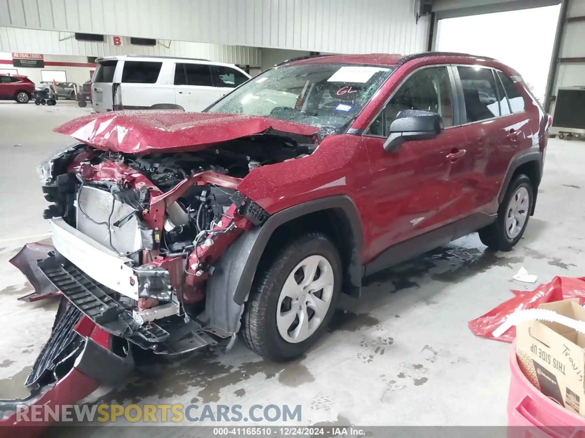 2 Photograph of a damaged car JTMH1RFV2MD068337 TOYOTA RAV4 2021