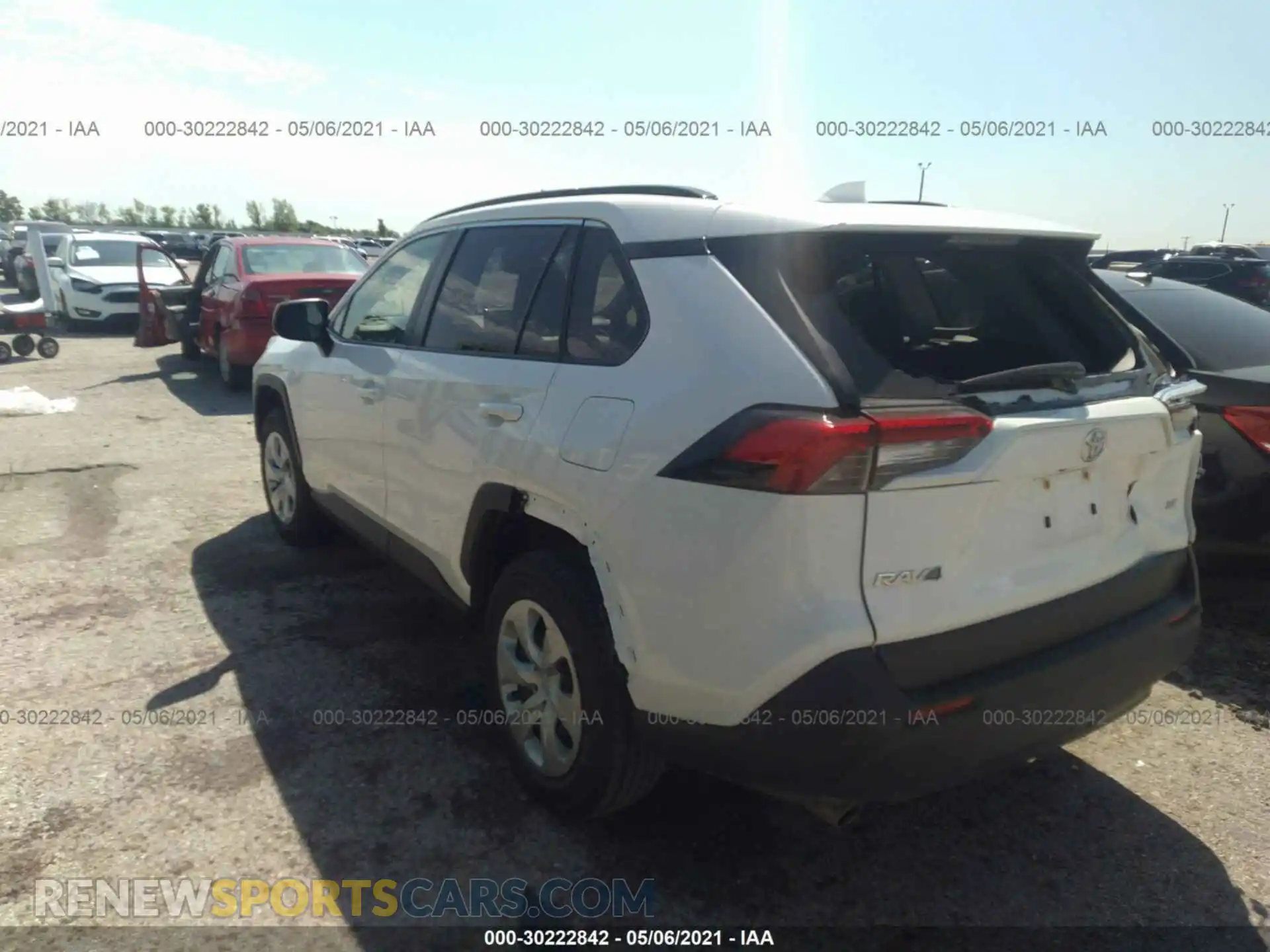 3 Photograph of a damaged car JTMH1RFV3MD072753 TOYOTA RAV4 2021